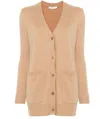 Max Mara Sequin Embellished Wool Cashmere Cardigan