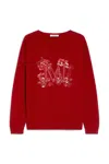 Max Mara Pullover In Red