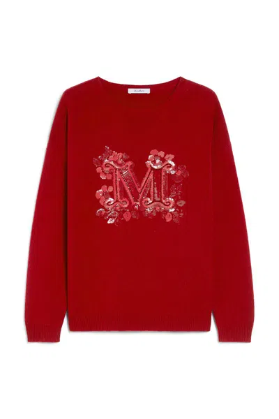 Max Mara Sweaters In Red