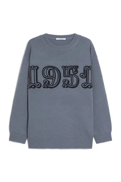 Max Mara Sweaters In Blue