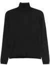 Max Mara Wool And Cashmere High-neck Sweater In Black