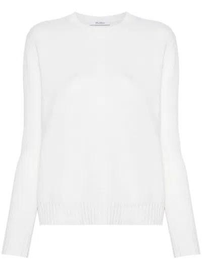 Max Mara Sweaters In White
