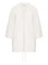 Max Mara Wool Yarn Cardigan In White