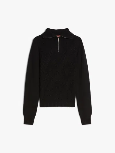 Max Mara Sweaters Black