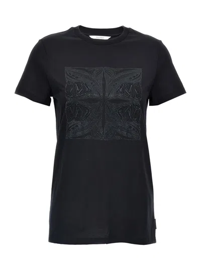 Max Mara Women Black Cotton Farad T-shirt