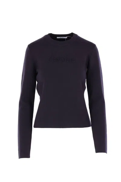 Max Mara Sweaters In Blue