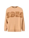 Max Mara Wool-and-cashmere-blend Sweater In Brown