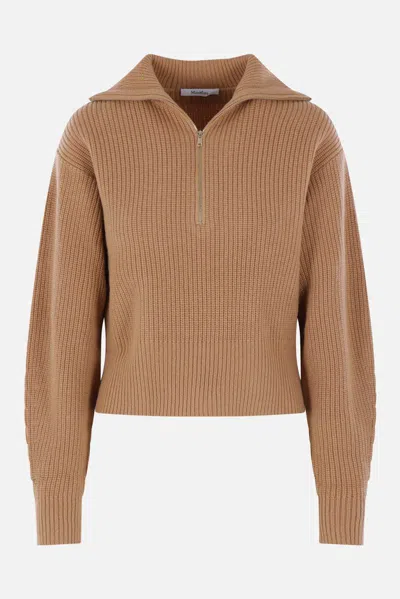 Max Mara Sweaters In Brown
