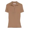 Max Mara V-neck Top In Brown
