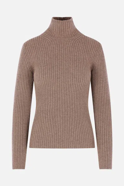 Max Mara Sweaters In Brown