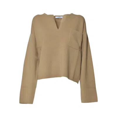 Max Mara Sweaters In Brown