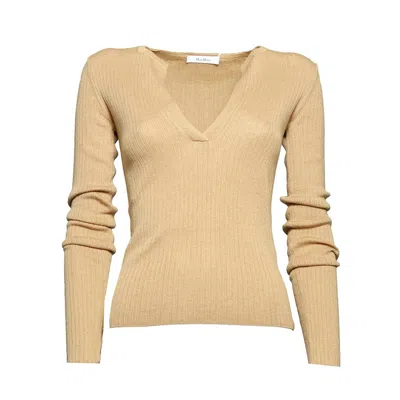 Max Mara Sweaters In Brown