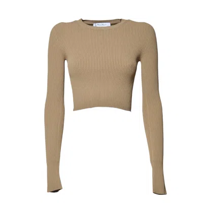 Max Mara Sweaters In Brown