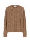 Max Mara Sweaters Camel In Brown