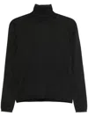 Max Mara High-necked Sweater In Grey
