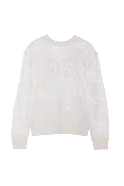 Max Mara Sweaters In White