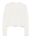 Max Mara Cashmere Turtleneck Sweater In White