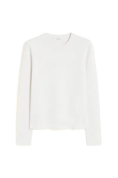 Max Mara Sweaters In White