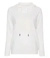Max Mara Black Wool Clothing Sweaters In White