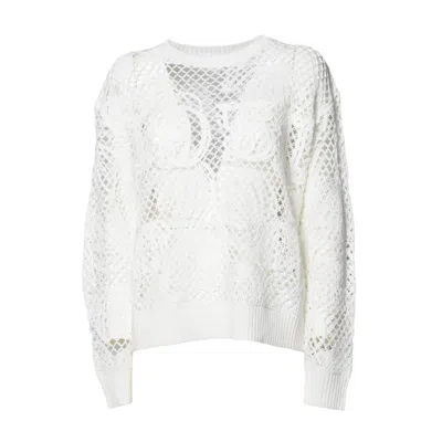 Max Mara Sweaters In White