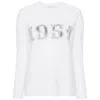 Max Mara Wool And Cashmere Blend Sweater In White