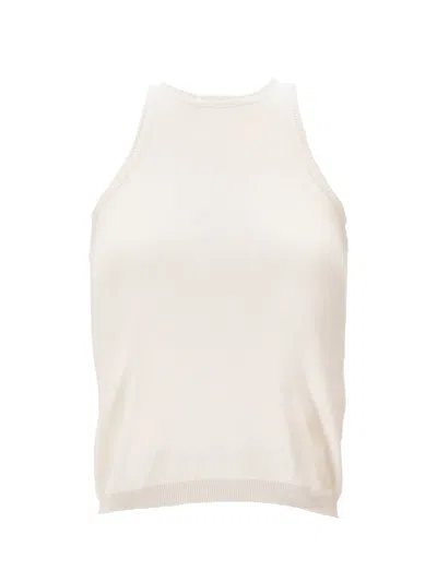Max Mara Sweater/tank/top Arnes In White