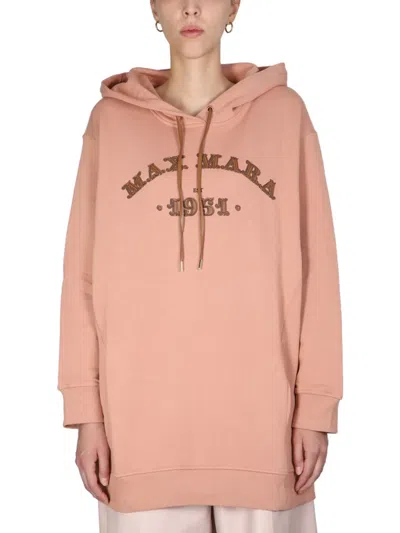 Max Mara Sweatshirt "adito" In Neutral