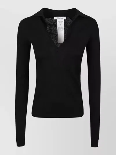 Max Mara Sweatshirt In Black