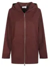 Max Mara Sweatshirt In Brown