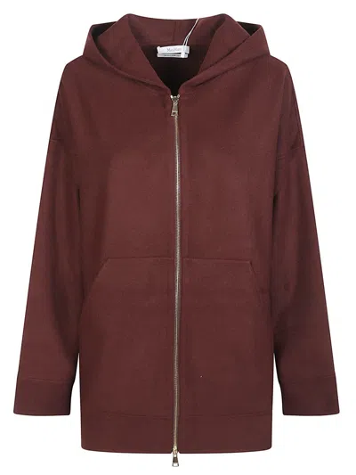 Max Mara Sweatshirt In Brown