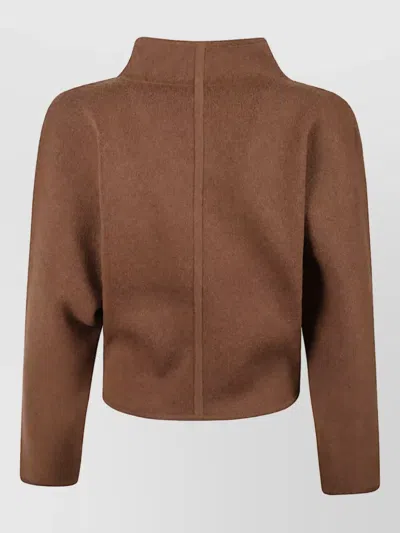 Max Mara Sweatshirt In Brown