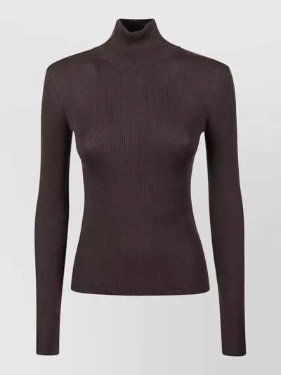 Max Mara Sweatshirt In Brown