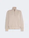 Max Mara Sweat-shirt En Jersey De Coton Technique In Neutral