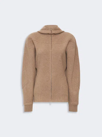 Max Mara Sweat-shirt En Jersey De Laine Et Cachemire In Multi