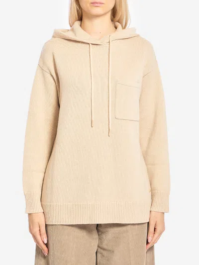 MAX MARA SWEATSHIRT IN WOOL AND CASHMERE