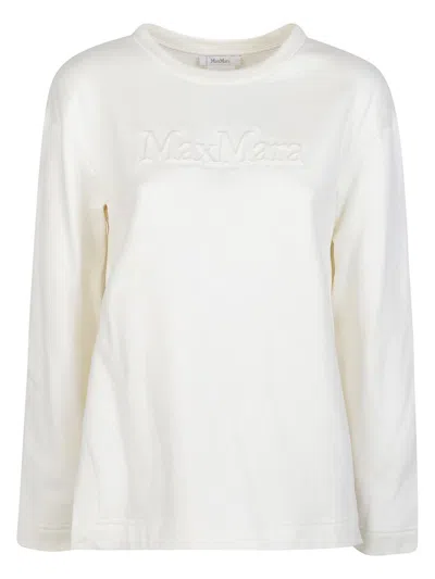 Max Mara Sweatshirt In Neutral