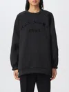 Max Mara Sweatshirt Woman Black In Black