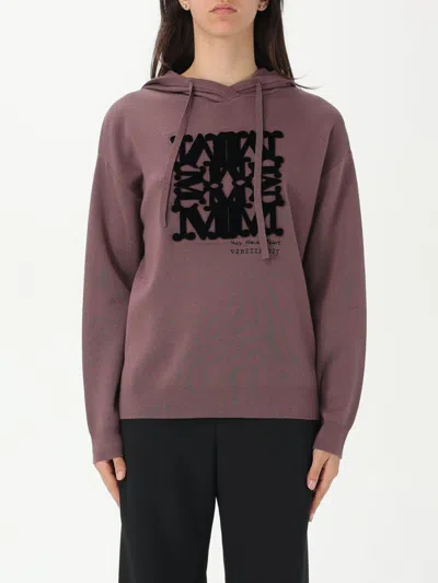 Max Mara Sweatshirt Woman Lilac