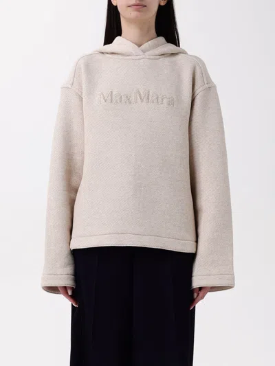 MAX MARA MAX MARA SWEATSHIRT WOMAN WHITE 1