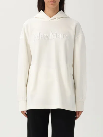Max Mara Sweatshirt Woman White