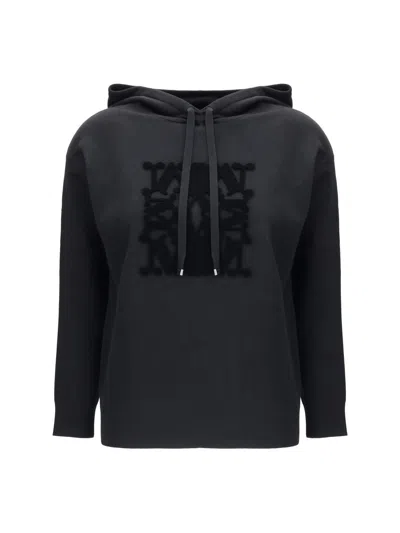 Max Mara Sweatshirts In Black