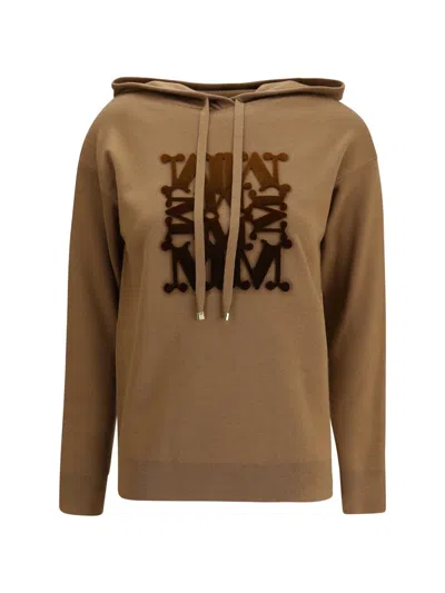Max Mara Sweatshirts In Brown