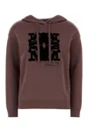 Max Mara Felpa Sfinge In Lana Prugna  Donna In Purple