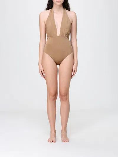 Max Mara Swimsuit Woman In Brown