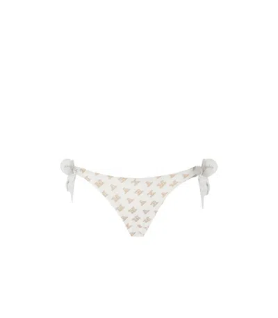 MAX MARA MAX MARA SAMIRA WHITE BIKINI BOTTOM