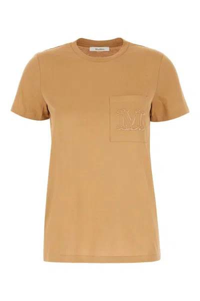 Max Mara T-shirt In Orange