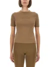 Max Mara Adelio Embossed-logo Short-sleeve T-shirt