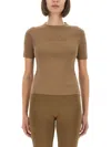 Max Mara T-shirt "adelio" In Neutral