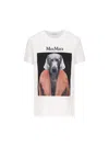 Max Mara T-shirt And Polo Shirt In Dark Pink