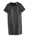 Max Mara T-shirt Dress In Black Modal In Black